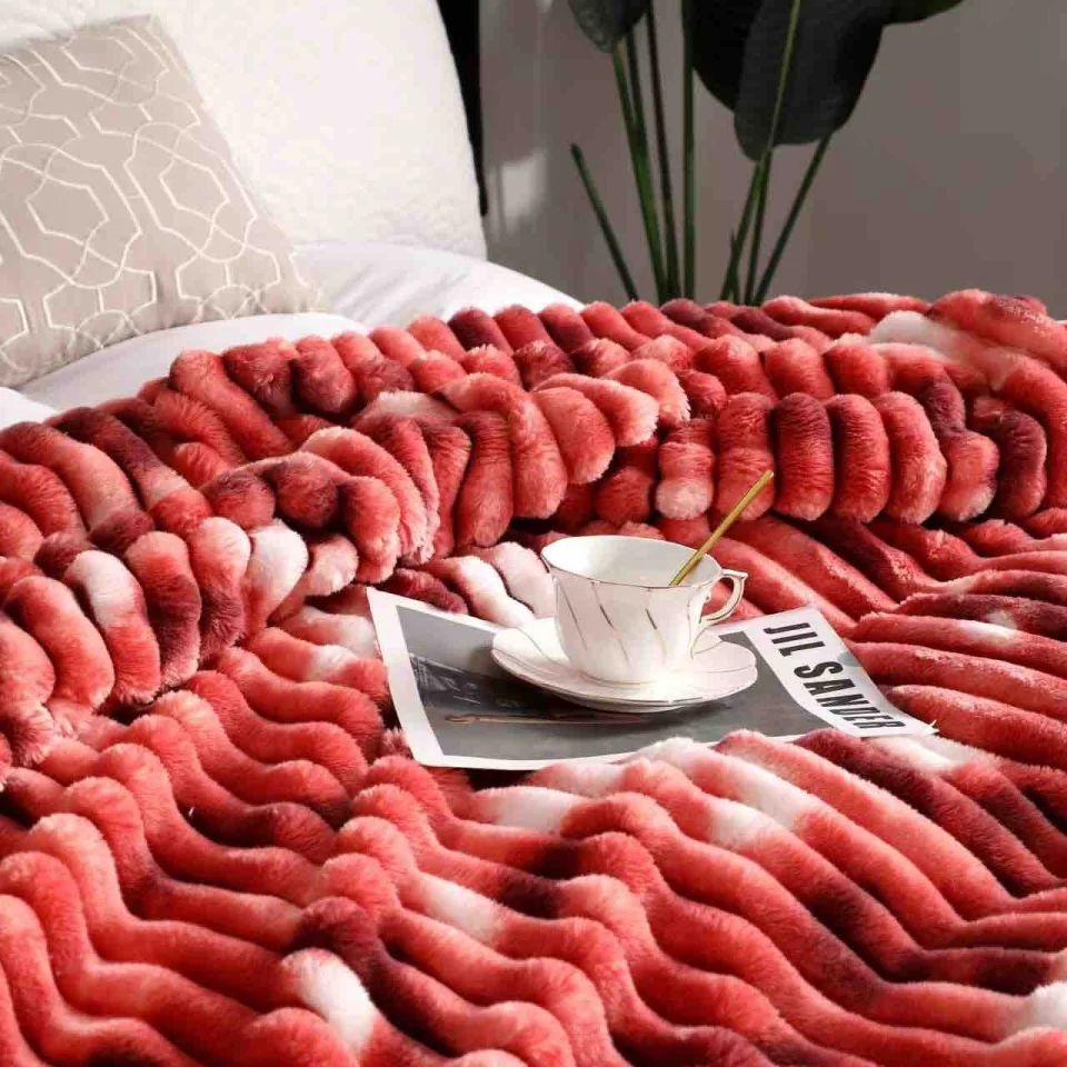 Pătură Pufoasă Cocolino 200 × 230 cm,Rosu