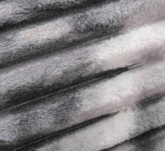 Lenjerie de Pat Cocolino cu Blăniță tip Iepuraș, Shorthair, Gofrată – 4 Piese, Cu Elastic, Ultra-Pufoasă