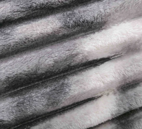 Lenjerie de Pat Cocolino cu Blăniță tip Iepuraș, Shorthair, Gofrată – 4 Piese, Cu Elastic, Ultra-Pufoasă — imagine 6