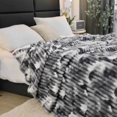 Pătură Pufoasă Cocolino 200 × 230 cm,Gri
