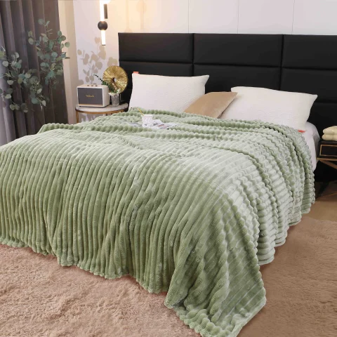 Pătură Pufoasă Cocolino 200 × 230 cm,Verde
