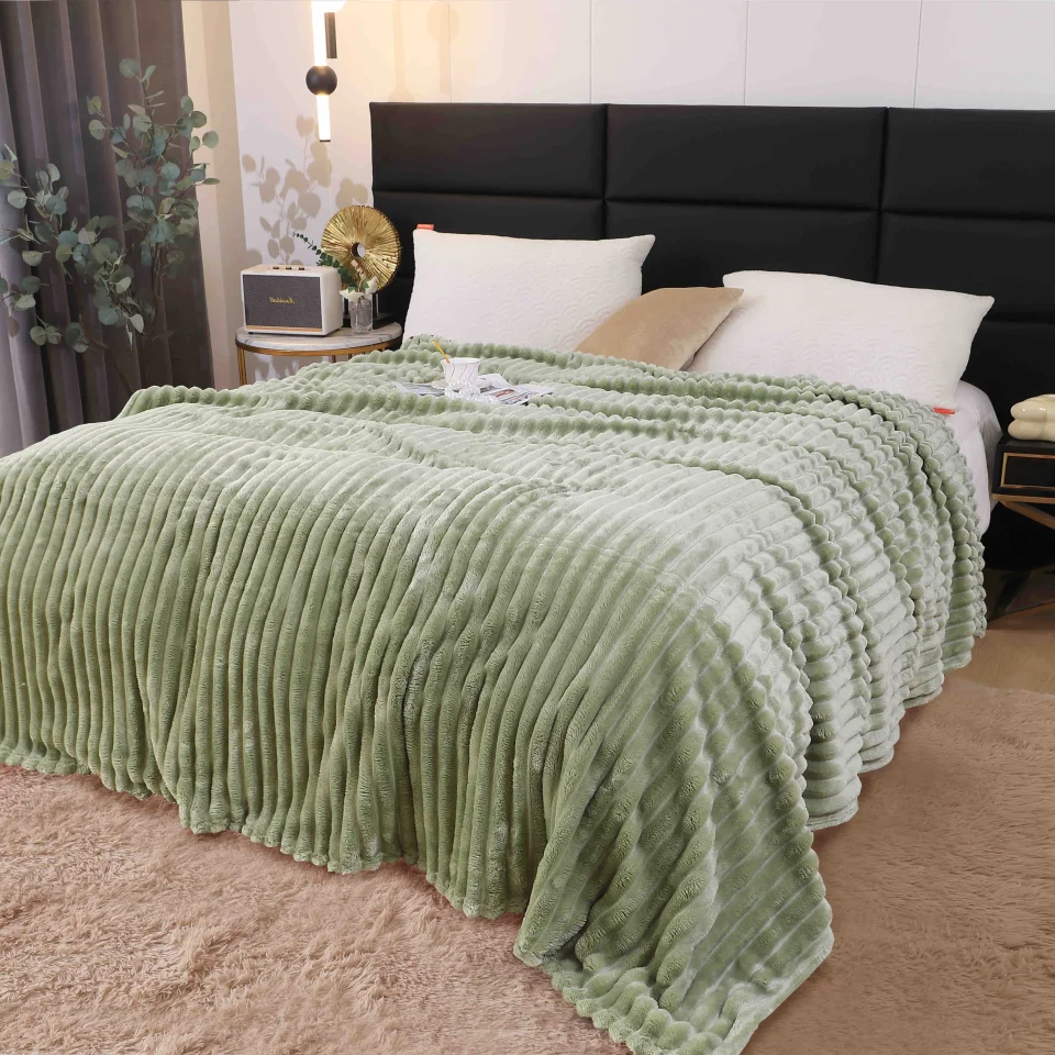 Pătură Pufoasă Cocolino 200 × 230 cm,Verde