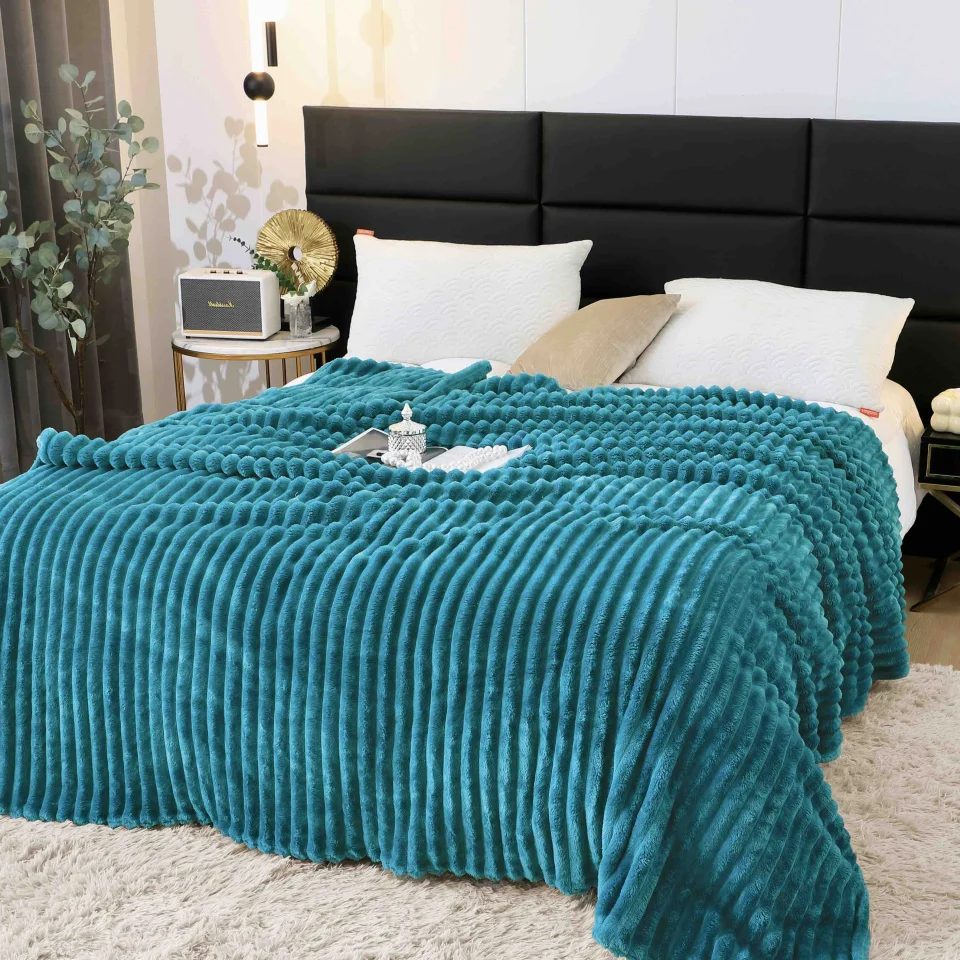Pătură Pufoasă Cocolino 200 × 230 cm,Safir