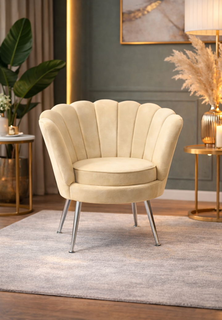 Fotoliu Marina Piersică Premium