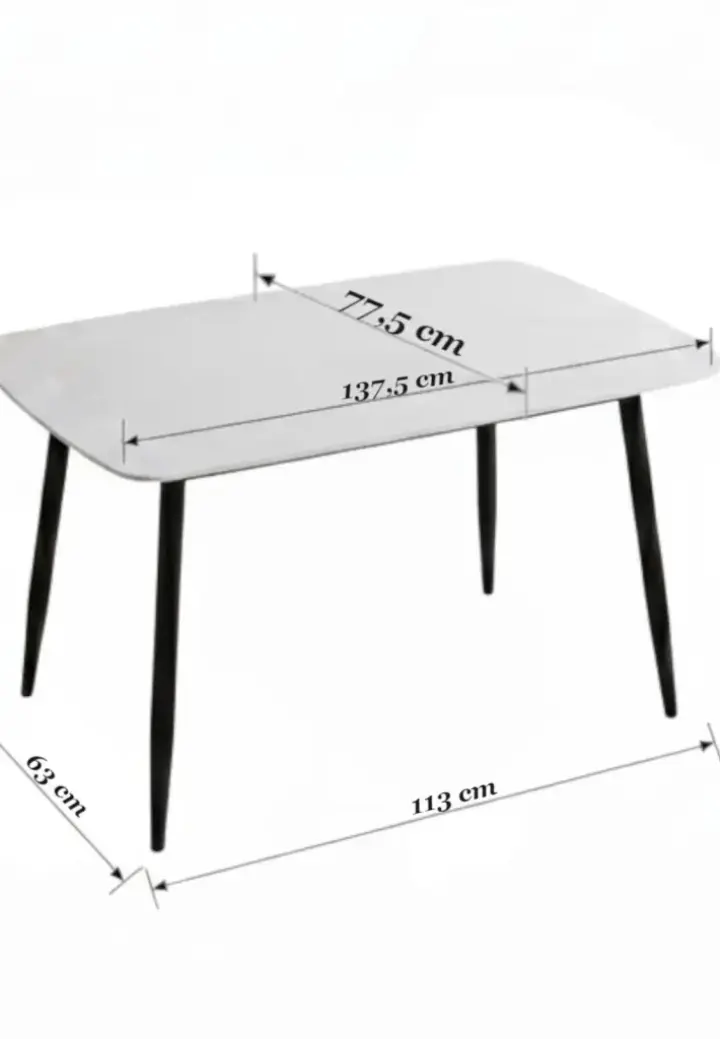 Masă Atlas cu Figură din Marmură