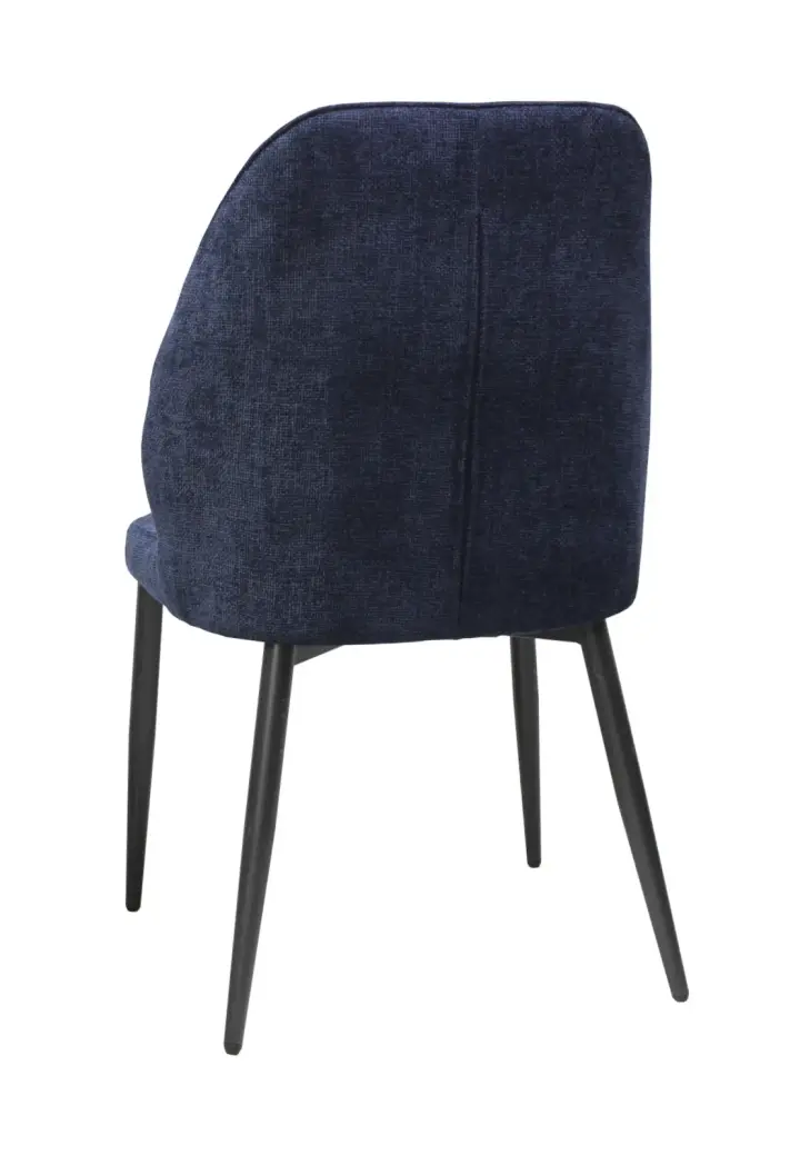 Scaun Velto Albastru din Material Textil