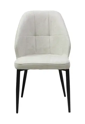 Scaun Velto Gri Deschis din Material Textil