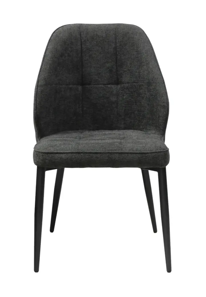 Scaun Velto Negru din Material Textil