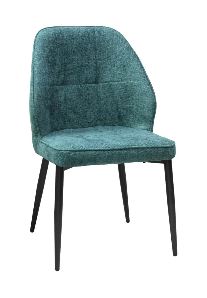 Scaun Velto Turcoaz din Material Textil