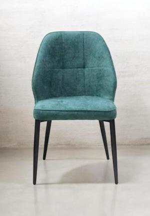 Scaun Velto Turcoaz din Material Textil