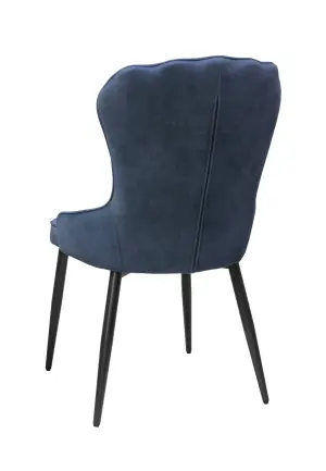 Scaun Linea Albastru Catifea Babyface