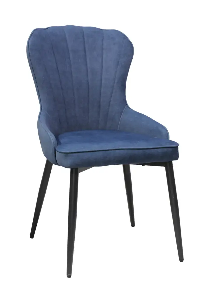 Scaun Linea Albastru Catifea Babyface