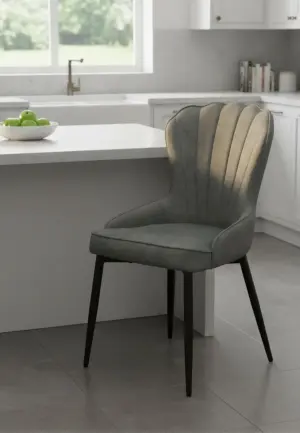 Scaun Linea Gri Catifea Babyface