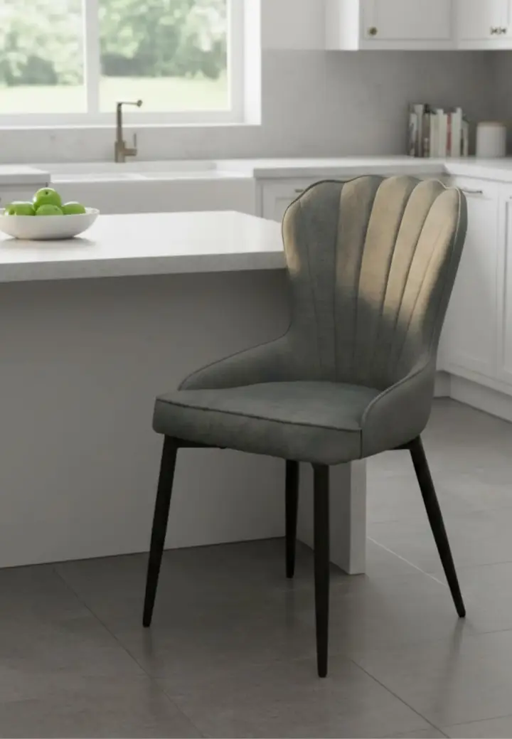 Scaun Linea Gri Catifea Babyface