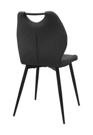 Scaun Topra Gri Inchis Piele Ecologică, Textil