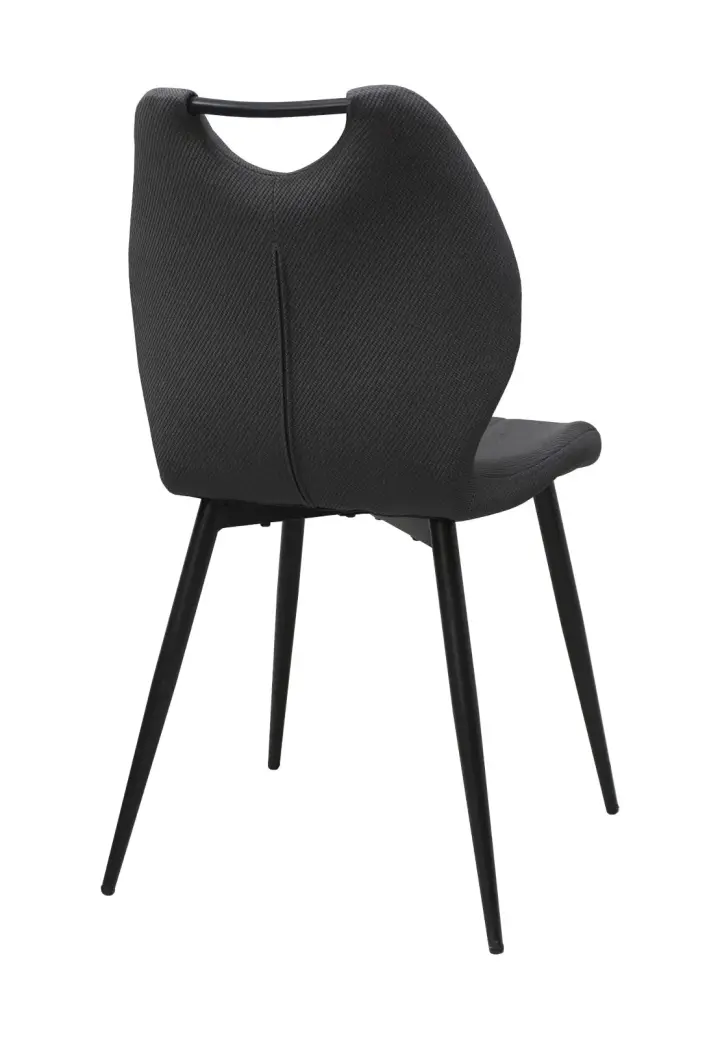 Scaun Topra Gri Inchis Piele Ecologică, Textil