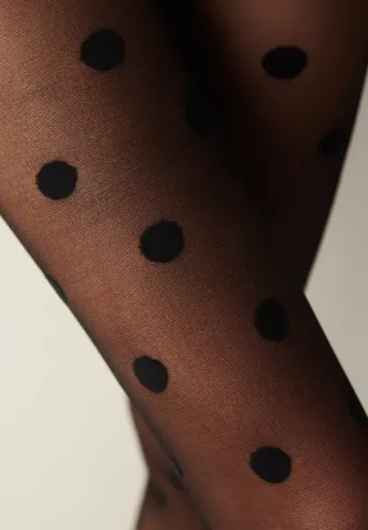 Dres Penti Big Dots 30 DEN Negru – Buline Mari pentru Ținute Chic hover