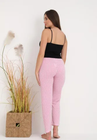 Pantaloni Damă lejeri – Design Modern cu Dungi hover