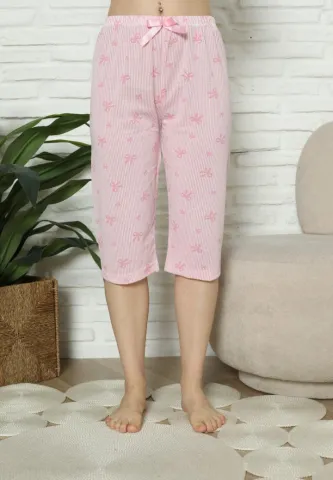 Pantaloni Damă trei sferturi roz – Design modern și relaxare garantată