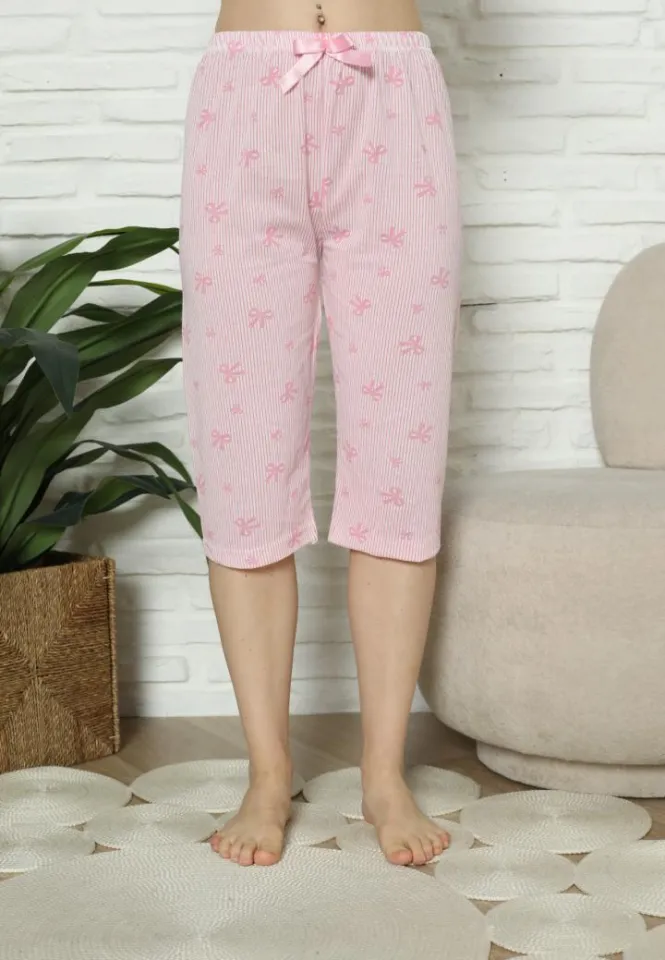 Pantaloni Damă trei sferturi roz – Design modern și relaxare garantată