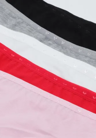 Chiloti Dama Tanga – Set 5 Bucati Colorate hover