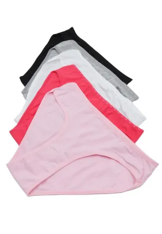 Chiloti Set 5 Bucati Colorate – Clasic Dama