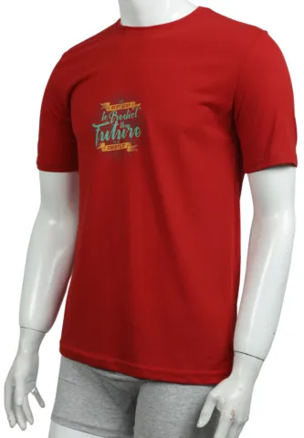 Tricou bărbat – design Best Way, culoare roșu vibrant