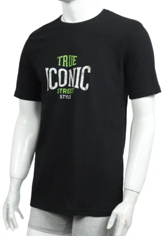 Tricou bărbat – design True Iconic, culoare negru clasic