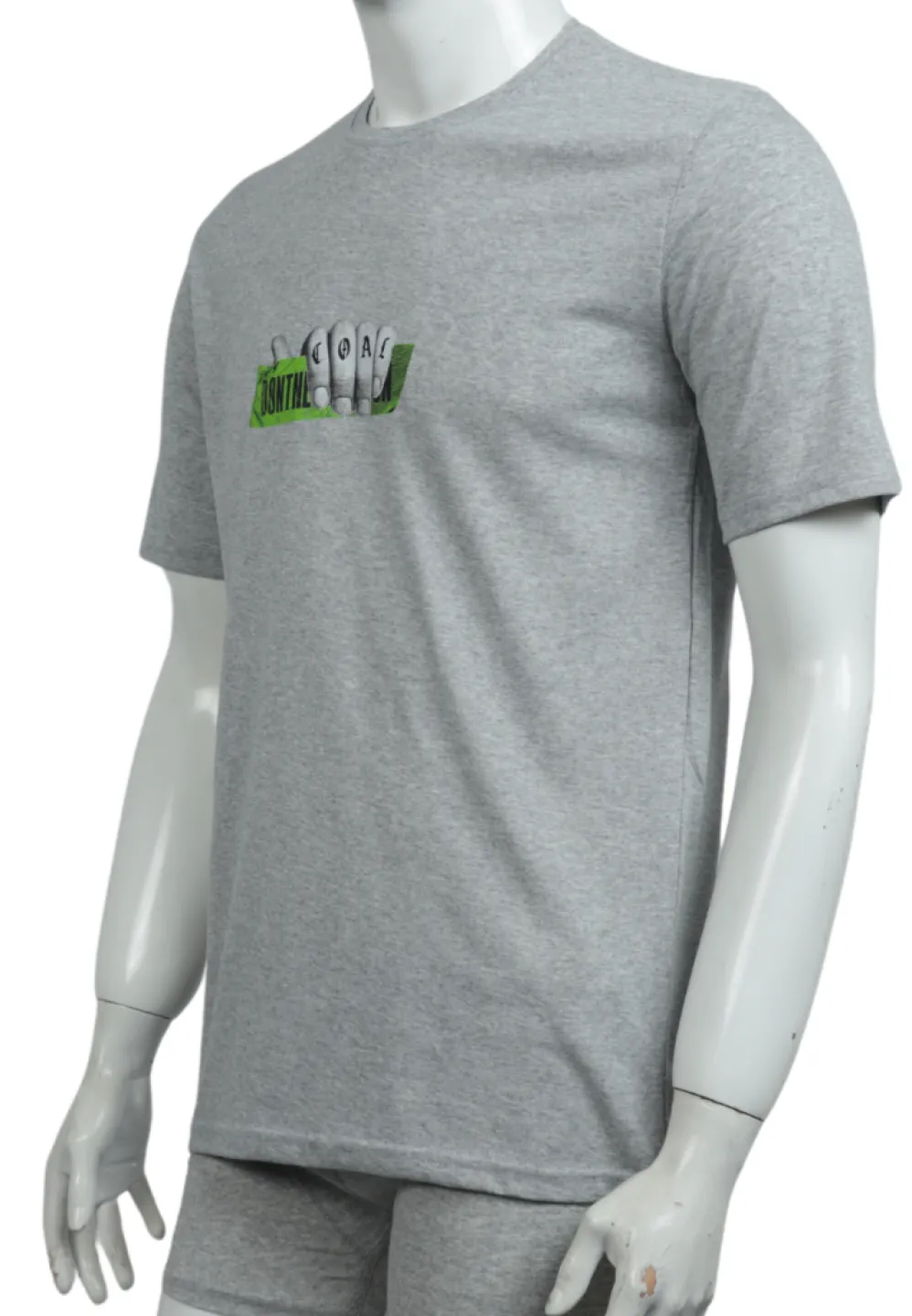 Tricou bărbat – design Coal, culoare gri clasic - 1