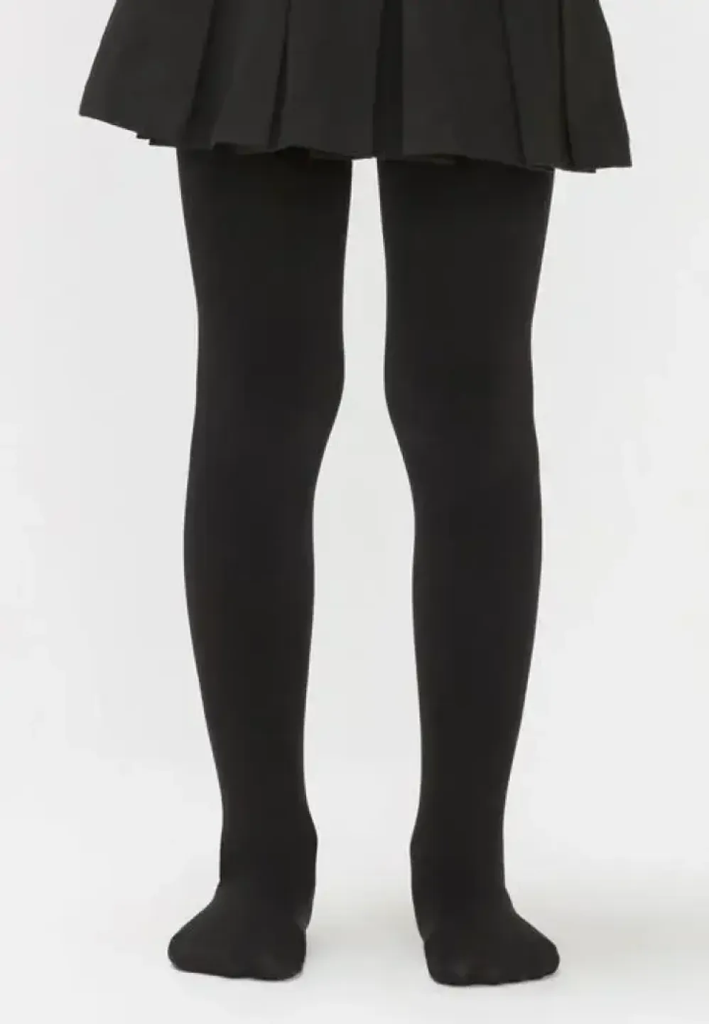 Dres Penti Negru Extra Cotton 90DEN, Fete - 1