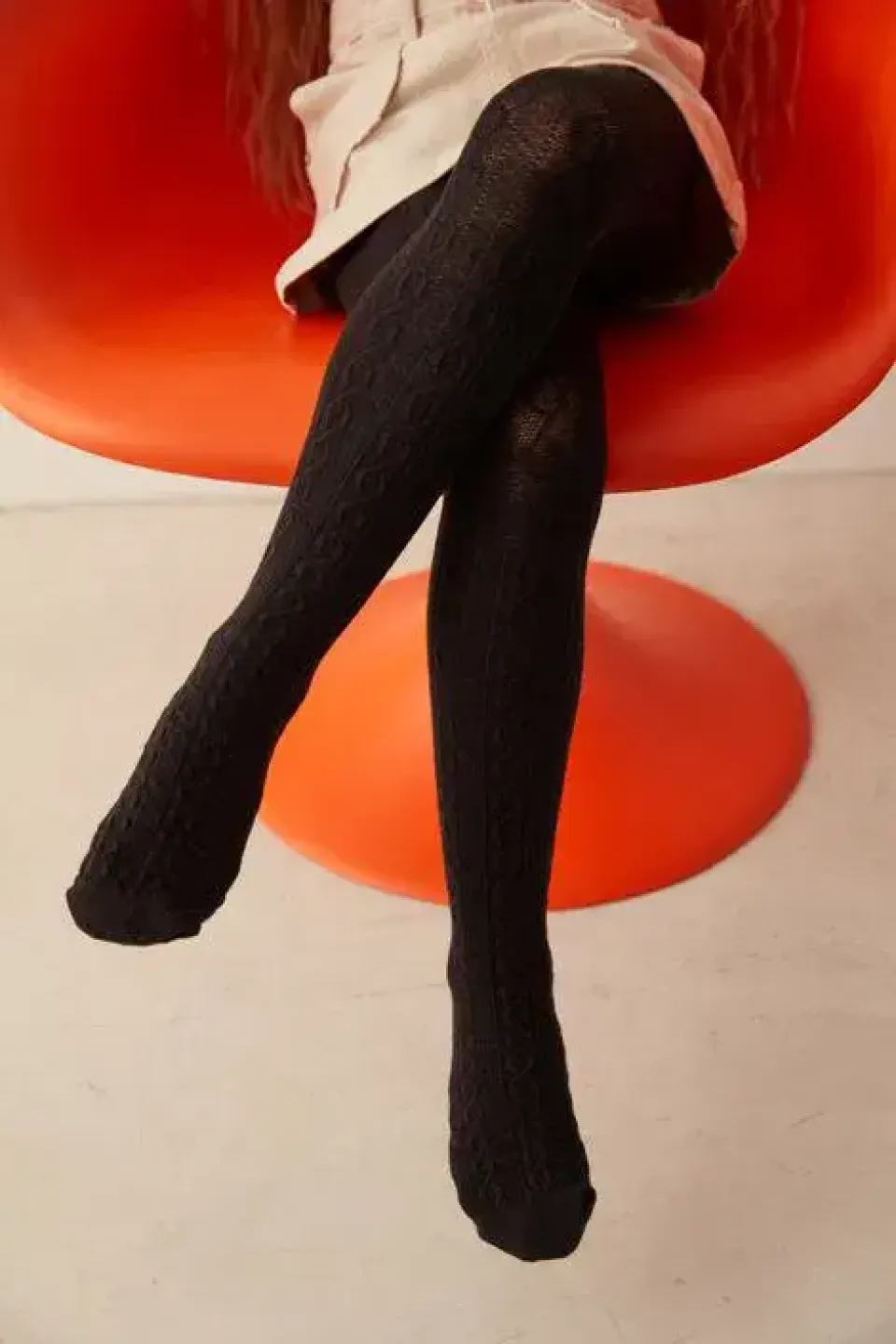 Dres Fete Karina Bumbac Tricotat – Negru Penti - 2