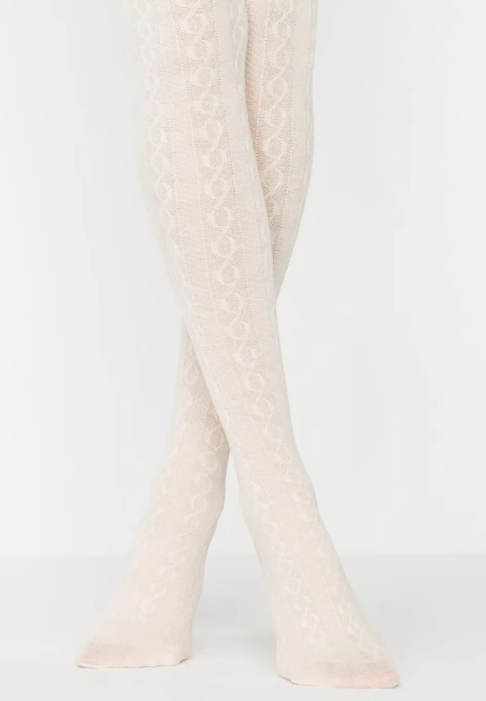 Dres Fete Karina Bumbac Tricotat – Vanilie Penti - 1