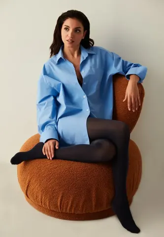 Dres Penti Micro 40 DEN – Feminitate și Eleganță în Bleumarin Opac