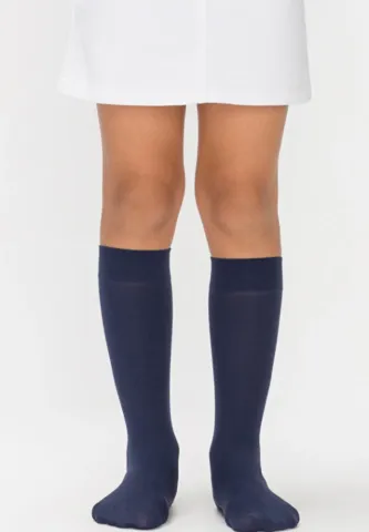Sosete elegante fete, Micro 40 Den, Mat, culoare bleumarin