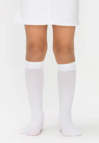 Sosete elegante fete, Micro 40 Den, Mat, culoare alb