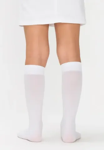 Sosete elegante fete, Micro 40 Den, Mat, culoare alb hover