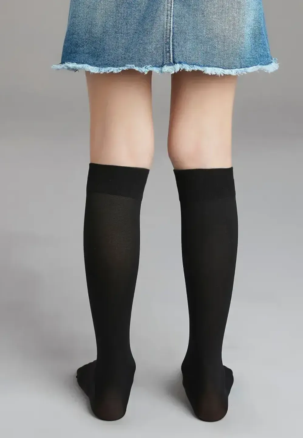 Sosete elegante fete, Micro 40 Den, Mat, culoare negru - 2