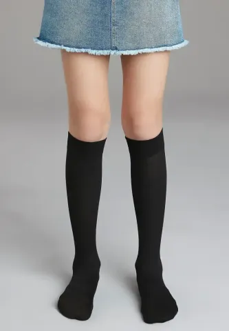 Sosete elegante fete, Micro 40 Den, Mat, culoare negru