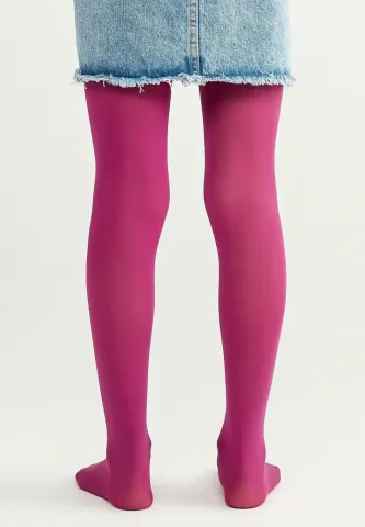 Dres elegante fete, Micro 40 Den, culoare fucsia hover
