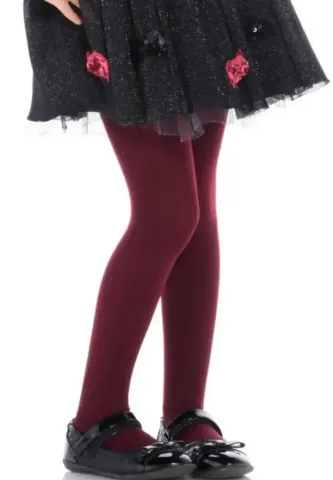 Dres elegante fete, Micro 40 Den, culoare bordo