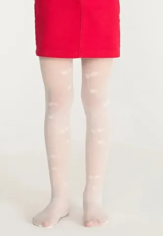Dres elegante fete, Twin Hearts 40 DEN, culoare roz