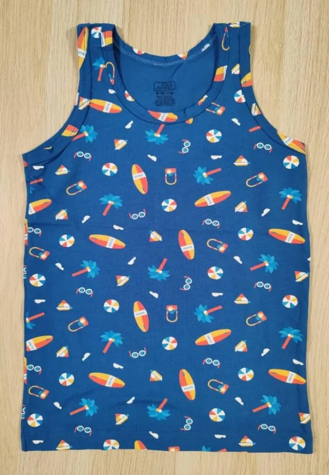 Maiou confortabil băieți – Bleumarin, design Summer