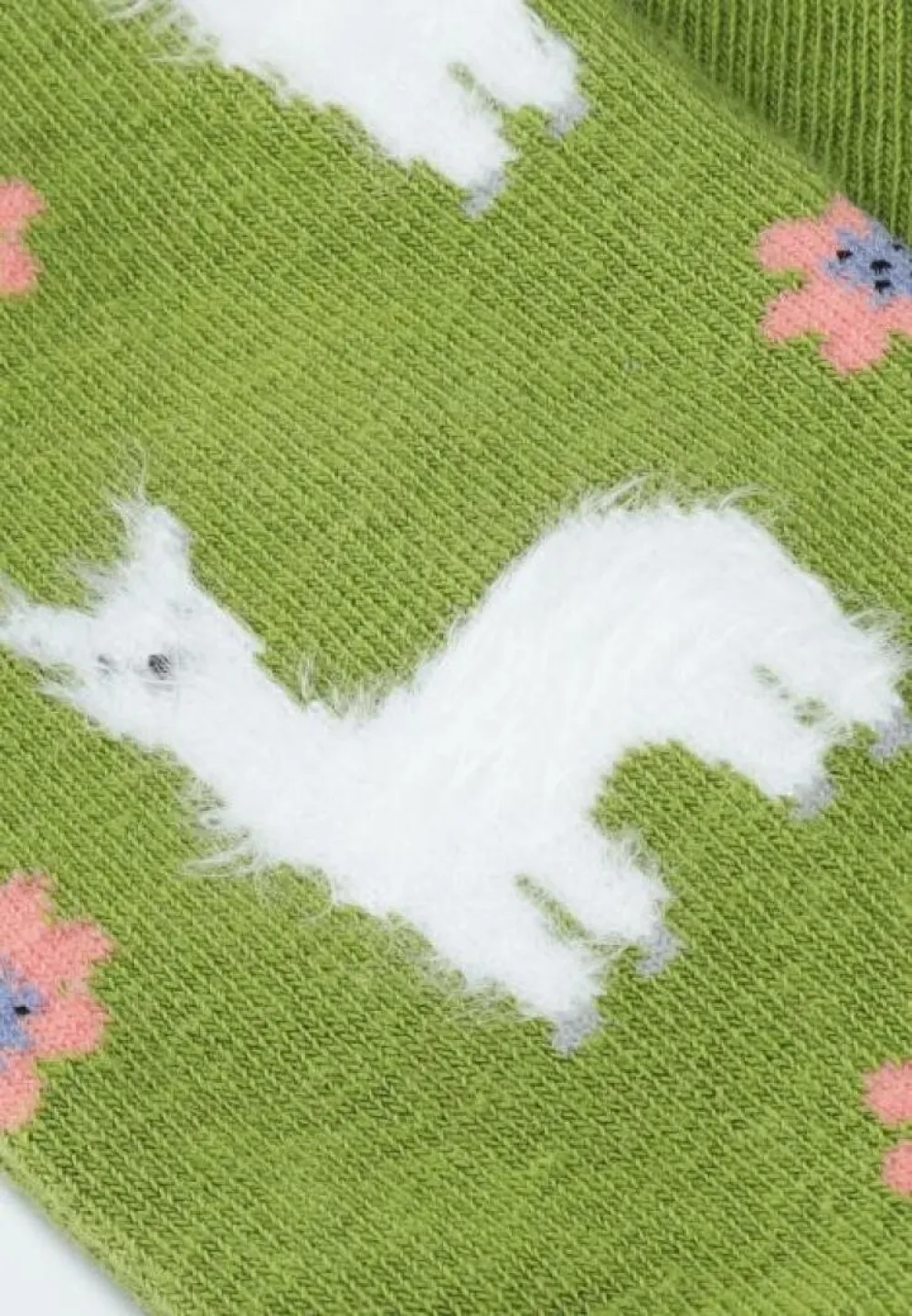 Șosete Dama Colorate din Bumbac Organic, Model Lama - 3