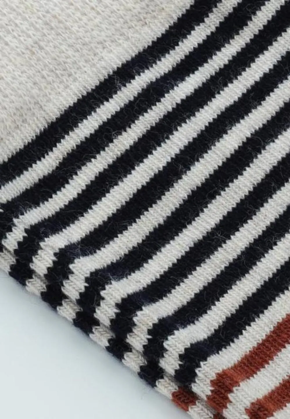 Șosete Bărbați Model cu Dungi, Bumbac Organic, Fără Cusătură - 3