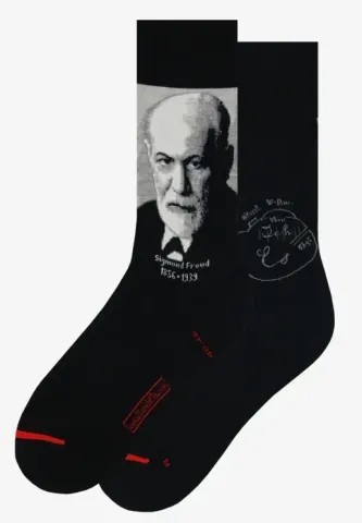 Șosete Bărbați cu Design Sigmund Freud