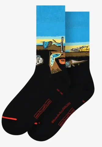 Șosete Bărbați cu Design Vesele – Negru