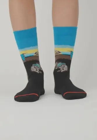 Șosete Bărbați cu Design Vesele – Negru hover