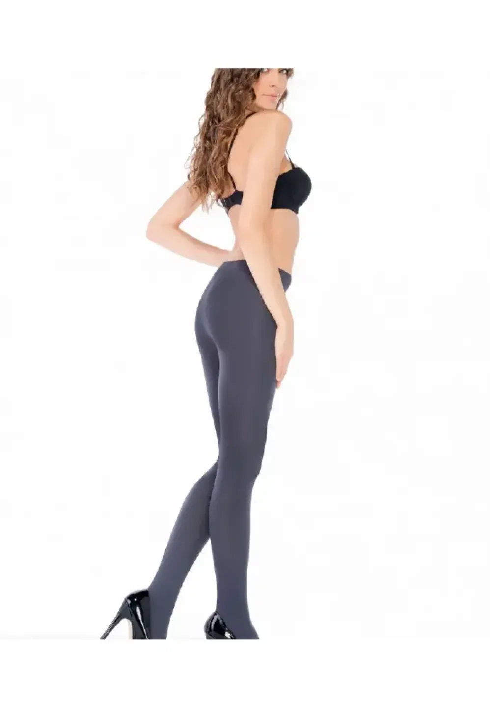 Dres Penti 200 DEN – Look Modern, Mat și Opac, Gri Închis - 1