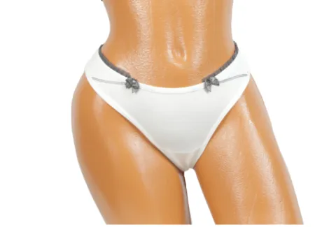 Chiloti Dama, Tanga, Dantelă și Fundiță – Chic și Romantic
