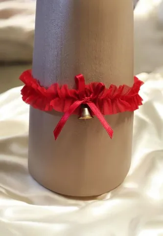 Jartiera Dama, Roșu Intens – Accesoriu Seducător pentru Femei